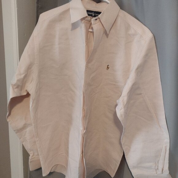 Vintage Polo by Ralph Lauren Marmouth 100 % cotton button down long sleeve mens - Picture 5 of 5